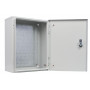 Корпус металевий 400х300х250мм IP31 навісний [A0260020026] UBox АСКО