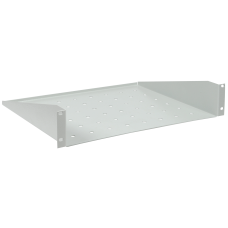 Консольная полка 19" глубиной 350мм 2U серая [RS35-350P] УЕК