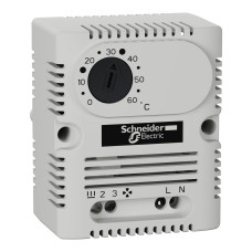 Термостат 10А 5-60 °C 1NO+1NC 250В AC для шкафа [NSYCCOTHI] ClimaSys CC Schneider Electric