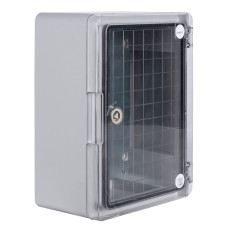 Корпус пластиковый 330x250x140мм ABS IP65 прозрачная дверь [p084202] E.NEXT e.plbox.pro.p.33.25.14.tr