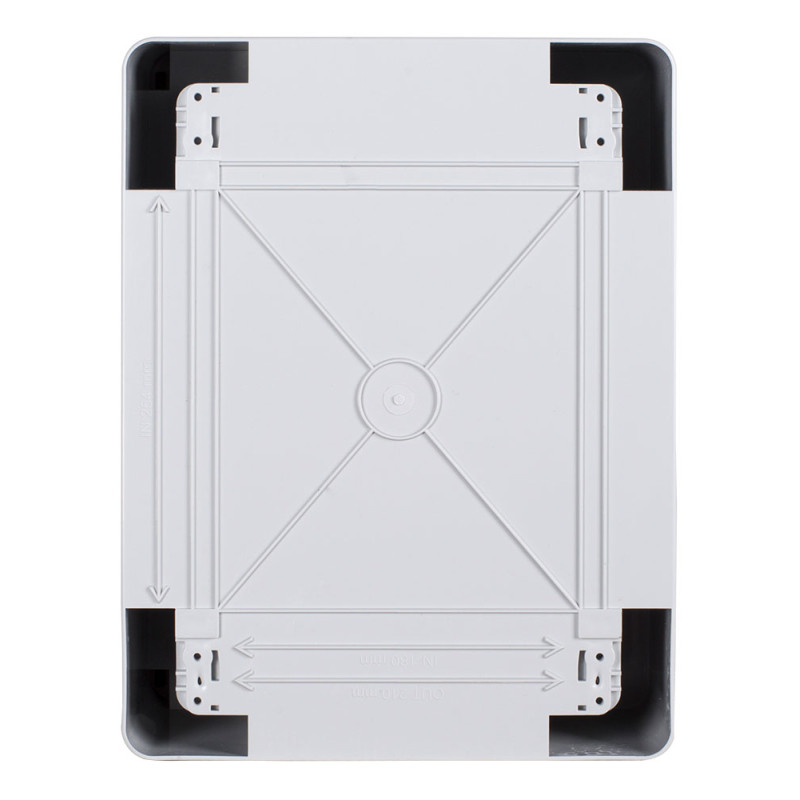 Корпус пластиковый 330x250x140мм ABS IP65 прозрачная дверь [p084202] E.NEXT e.plbox.pro.p.33.25.14.tr