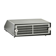 Вентиляционная крышка для ЭМС вентилятора размеры выреза 125x125мм нержавеющая сталь IP55 [NSYCAP125LXF] ClimaSys CA Schneider Electric