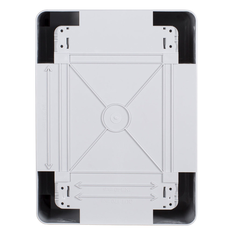 Корпус пластиковий 280x210x130мм ABS IP65 [p084101] E.NEXT e.plbox.pro.p.28.21.13