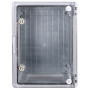 Корпус пластиковий 400x300x210мм ABS IP65 прозорі двері [p084204] E.NEXT e.plbox.pro.p.40.30.21.tr