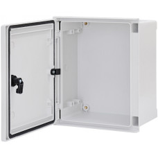 Корпус полиэстеровый 300x250x140мм IP66 с замком [1102600] EPC 30-25-14 ETI