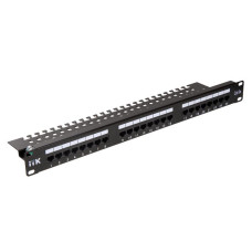 Патч-панель 1U кат.5Е UTP 24 порти Krone [PP24-1UC5EU-K05] УЕК