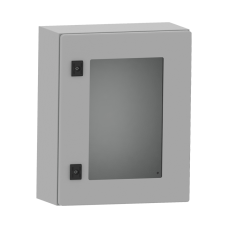 Корпус металлический 600x600x400мм IP55 навесной прозрачные двери [R5CEX0664] RAM block CE ДКС