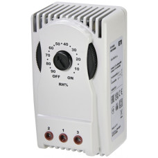 Гигростат 5А 10-90%RH 1CO 120-240В AC для шкафов [1344003] EF-HGR ETI
