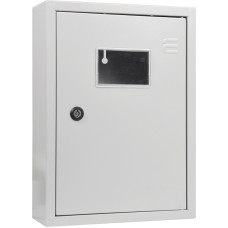 Корпус металлический под 3-ф счетчик 12 модулей 440x318x125мм навесной IP31 с замком [A0260030013] Light UBox АСКО