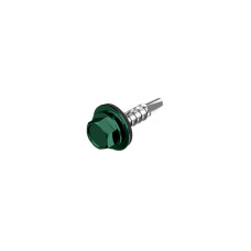 RAL6005 4,8х50 Саморез для кровли со сверлом max=2 для дерева TEX-HF цинк [9T62P09T7RAL600500] Metalvis