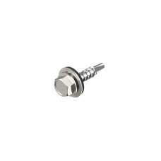 RAL9010 4,8х35 Саморез для кровли со сверлом max=2 для дерева TEX-HF цинк [9T62P0009T6RAL9010] Metalvis