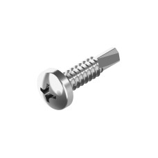 DIN7504N 4,2х25 PH2 Саморез для кровли со сверлом max=3 TEX-Pi нержавеющая сталь полукруглая (100 шт.) [N9T200000N9T242250] Metalvis