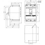 Автоматичний вимикач 3Р 250А 50кА LCD [4673087] NBS-E250/3S ETI