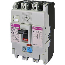 Автоматический выключатель 3Р 125А 25кА [4671904] EB2S 160/3SA ETI