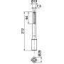 Насадка вибромолота для стержней ø25мм SDS-Max каленая сталь ST, BP, OMEX [3044831] OBO bettermann