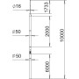 Молниеприемная мачта ø50мм L=10м изолированная стеклопластик [5408870] IN 10000 OBO Bettermann