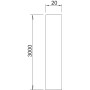 Изолирующая штанга ø20мм L=3м стеклопластик [5408105] 101 20-3000 OBO Bettermann