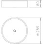 Бетонное основание ø289x80мм морозостойкая [5403117] F-FIX-S10 OBO Bettermann