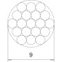 Трос ø9мм медный (1пог.м) [5021652] S 9-CU OBO bettermann