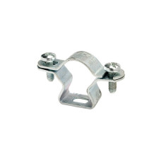 ⌀40 двухсоставный хомут под дюбель c оцинкованной стали [6040-38] Cosmec ДКС