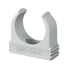 ⌀25 держатель-клипса с фиксатором, под дюбель, полипропилен [2149016] OBO bettermann