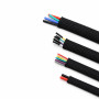 Оплетка для кабеля PET-03 (2мм-5мм 3/0.18mm) змеиная кожа (1м) [PET-03] TACTIX
