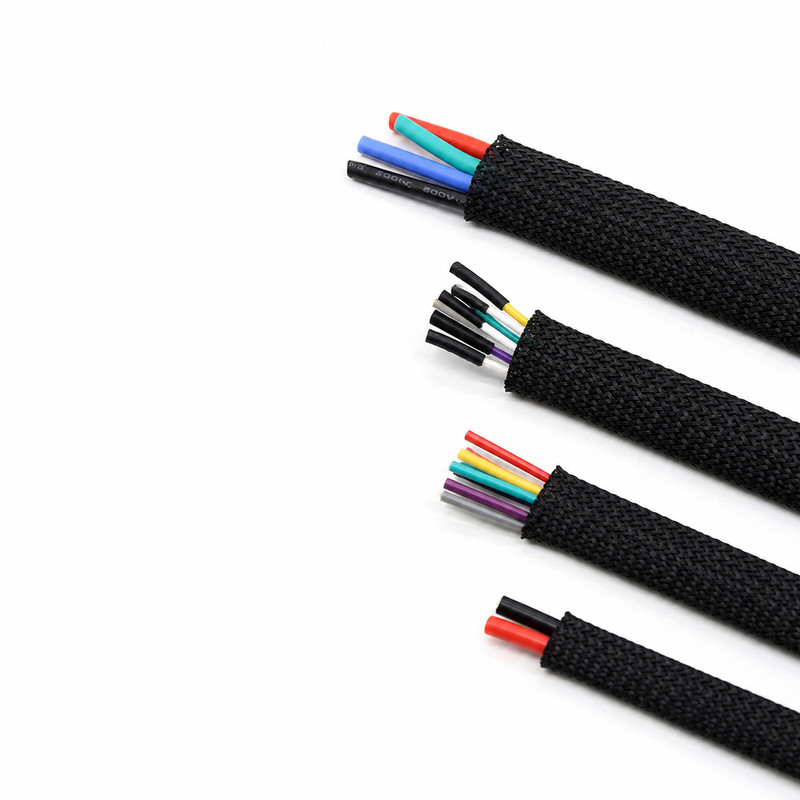Оплетка для кабеля PET-30 (29мм-42мм 3/0.24mm) змеиная кожа (1м) [PET-30] TACTIX