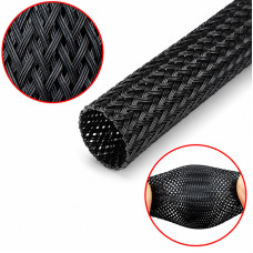Оплетка для кабеля PET-35 (34мм-56мм 3/0.24mm) змеиная кожа (1м) [PET-35] TACTIX
