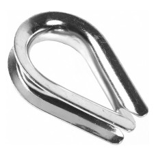 DIN6899 Коуш для троса ø5мм нержавеющая сталь (10 шт.) [N3KO0000N3KO050001] Metalvis