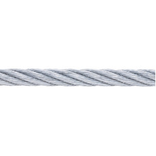 DIN3060 Трос стальной ø5мм 6x19+1FC с органической сердцевиной оцинкованный [91CTR0091CTR005192] Metalvis