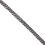 DIN3052 Трос сталевий ø1мм 1х7 оцинкований [91CTR0091CTR000172] Metalvis