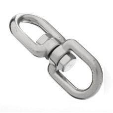 Вертлюг кольцо-кольцо ø8x90мм нержавеющая сталь [N3KR0ZN3KR82540801] Metalvis