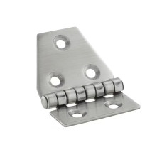 Петля несимметричная 55х40x1,5мм нержавеющая сталь [NM400NM48041554000] Metalvis
