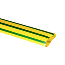 Ø50/25мм Термоусадочная трубка желто-зеленая (1м) [UDRS-D50-1-K52] ТТУ 50/25 УЕК