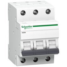 Автоматический выключатель 3P 10A 6kA "B" [A9K01310] K60N Schneider Electric