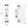 ZigBee розумний-вимикач, тільки таймер 1P+N 50A 230V Smart Life, Tuya [DGB-63Z-50A] DiyGo
