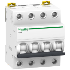 Автоматический выключатель 4P 6A 6kA "C" [A9K24406] Acti9 iK60N Schneider Electric