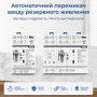 АВР для генератора I-II 2P 63A 230V автоматичний перемикач вводу резерву [YRQ4PC-63/2P] YRO