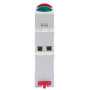 Модульная сигнальная арматура AC 230V красный-зеленый [p059007] E.NEXT e.i.din.220.red.green