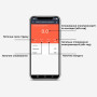 WiFi розумне-реле з повним захистом, лічильниками, таймером 1P+N 60A 230V Smart Life, Tuya [WDS688] Sinotimer