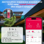 WiFi розумний-вимикач з вбудованим датчиком температури та вологості 1P+N 16A 230V Smart Life, Tuya [TOVTH-216WTTDA] Tongou