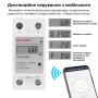 WiFi розумне-реле з повним захистом, лічильниками, таймером 1P+N 60A 230V Smart Life, Tuya [WDS688] Sinotimer