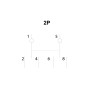 Выключатель-разъединитель 1-0-2 2P 63A трехпозиционный [A0010220006] RPV АСКО