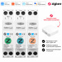 ZigBee умный-выключатель, только таймер 1P+N 20A 230V Smart Life, Tuya [TOB9Z-63T-20A] Tomzn