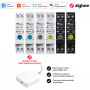 ZIgBee умный-выключатель с полной защитой, счетчиками, таймером 1P+N 63A 230V Smart Life, Tuya [RMDZB-1PNL 63JT] RMshebei