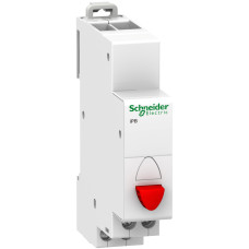 Кнопка на DIN-рейку 1NC красная [A9E18031] Acti9 iPB Schneider Electric