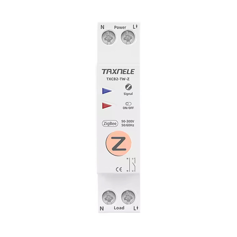 ZigBee розумний-вимикач, тільки таймер 1P+N 25A 230V Smart Life, Tuya [TXCB2-TW-Z-25A] Taxnele