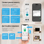WiFi розумний-вимикач з повним захистом, лічильниками, таймером 1P+N 1-63A 230V Smart Life, Tuya [ST-63TM] JOTTA