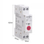 WiFi умный-выключатель, только таймер 1P+N 16A 230V eWeLink [TO-Q-SY1-WE-16A] Tongou