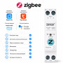 ZigBee розумний-вимикач з лічильниками, таймером 1P+N 10A 230V Smart Life, Tuya [DGB-63ZM-10A] DiyGo